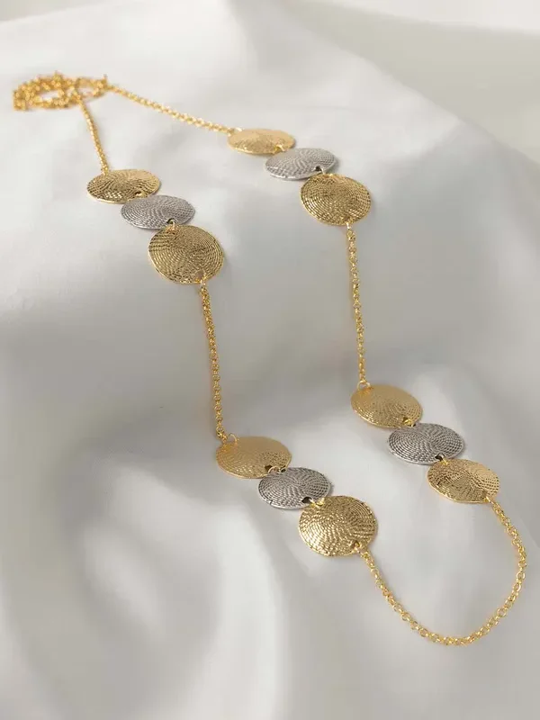 Drop Circle Necklace